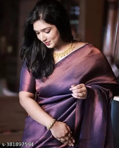 New Blue Design Saree